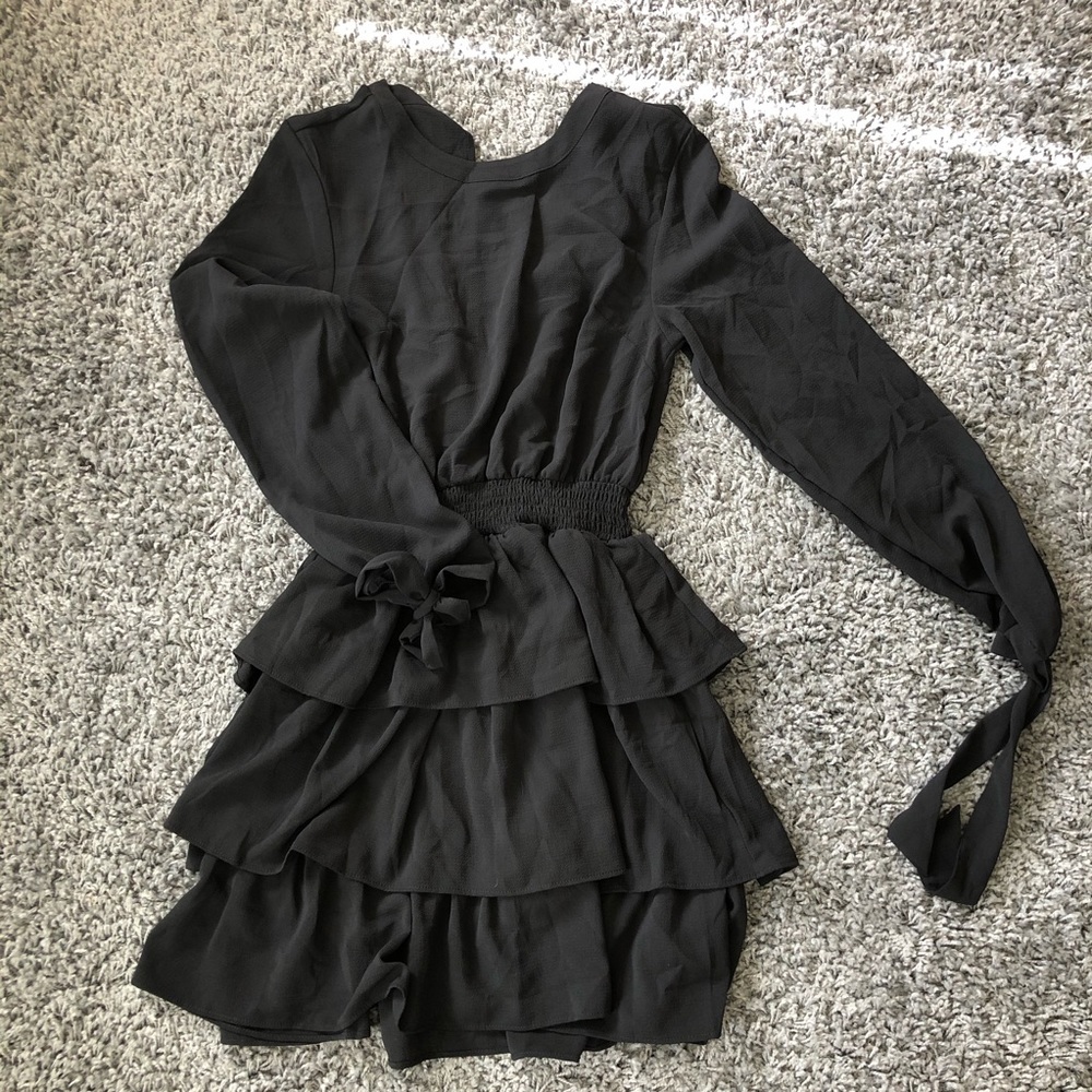 H&M black dress